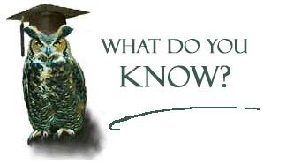 What Do You Know?